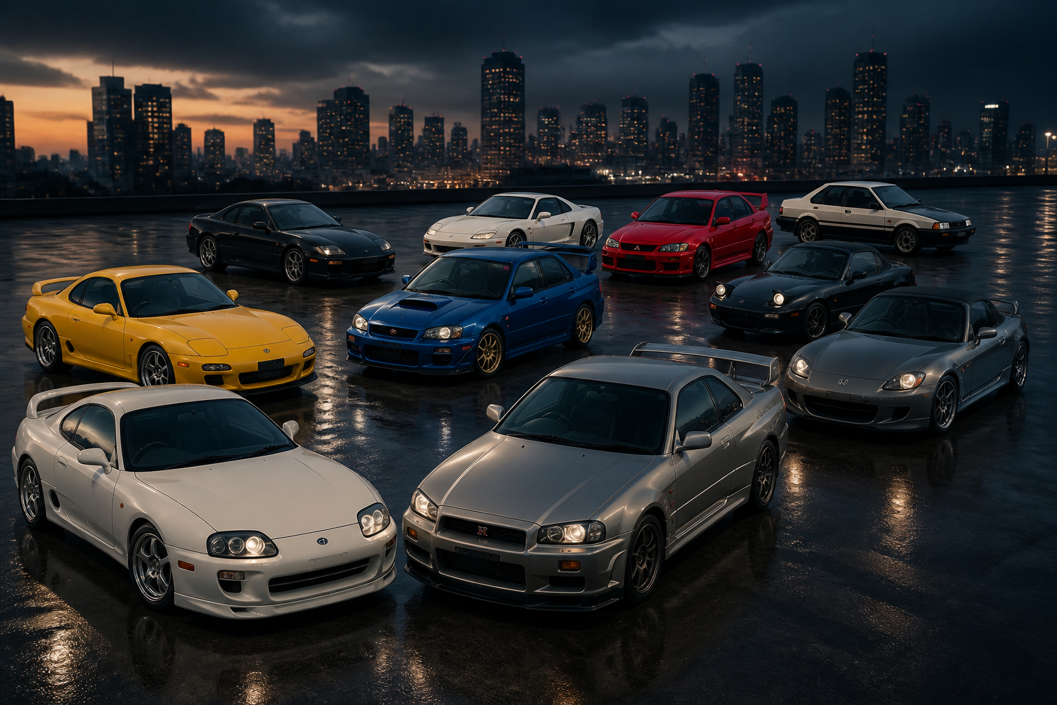 The 10 Most Iconic JDM Cars of All Time