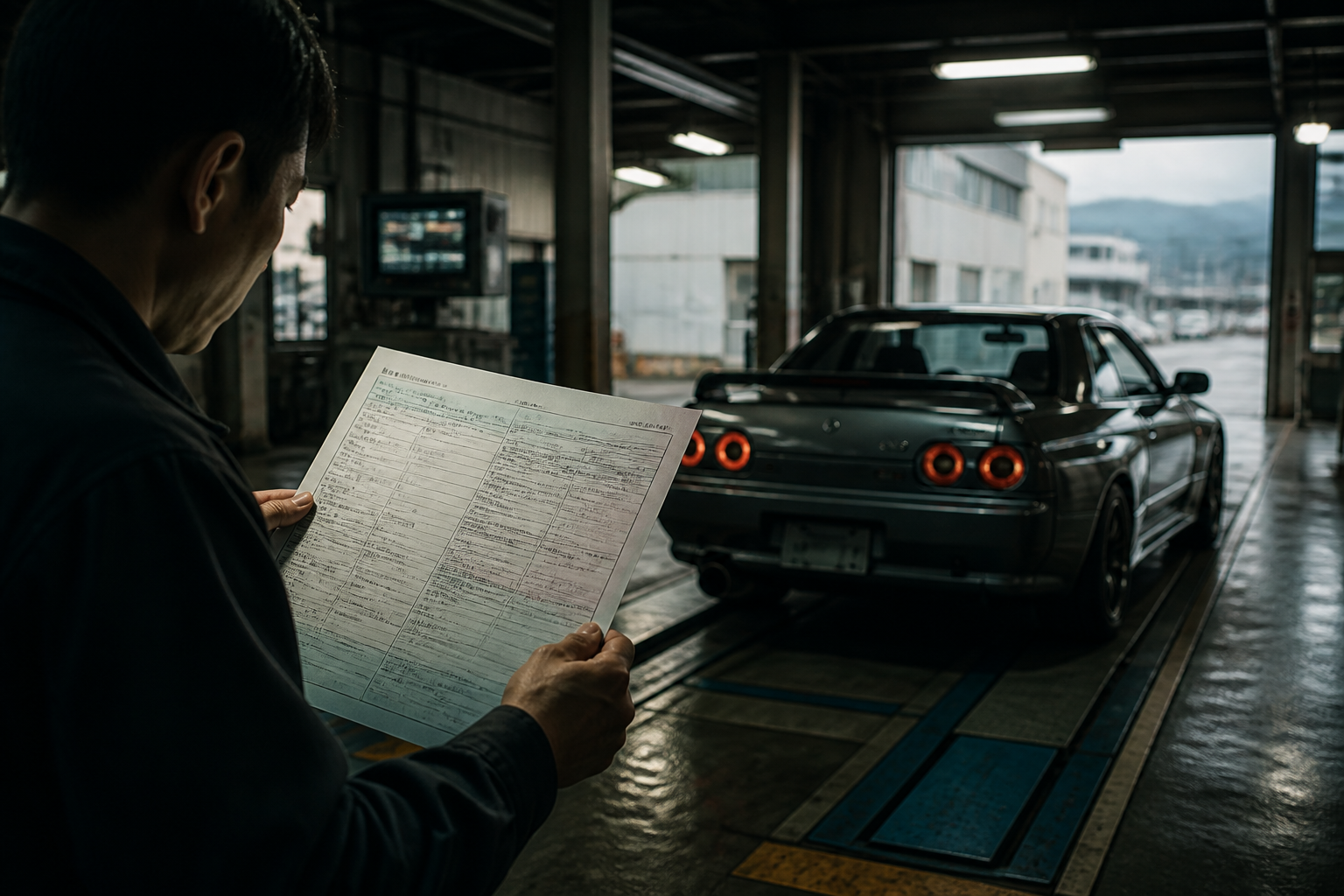 How to Read a Japanese Vehicle Inspection Certificate (Shaken)