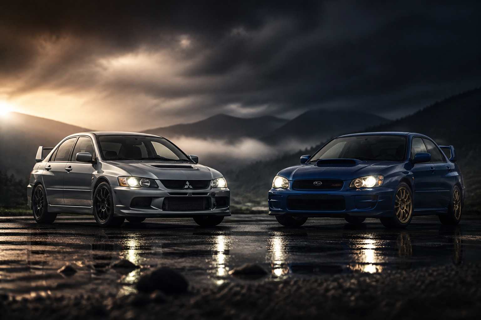 Mitsubishi Lancer Evolution vs Subaru Impreza WRX STI: The Complete Rivalry