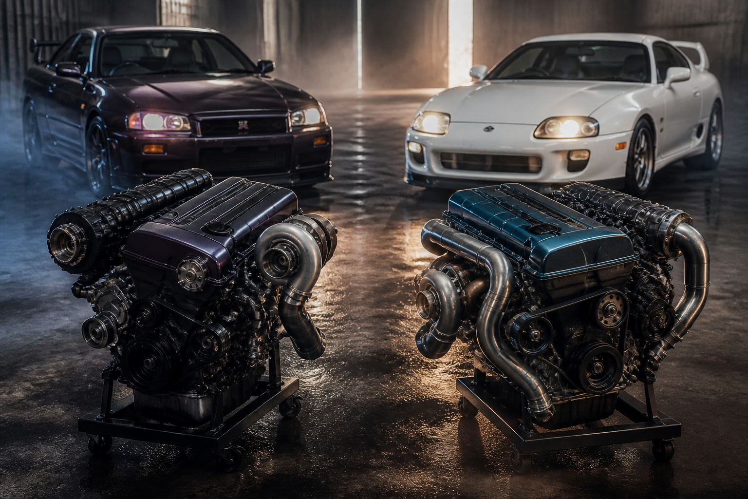 RB26DETT vs 2JZ-GTE: The Greatest Engine Debate in JDM History
